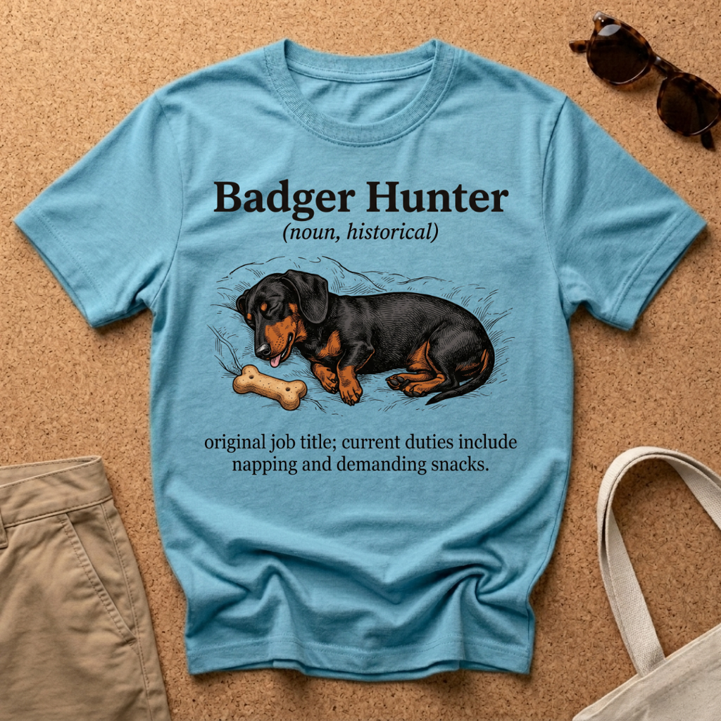 Badger Hunter Noun T-Shirt