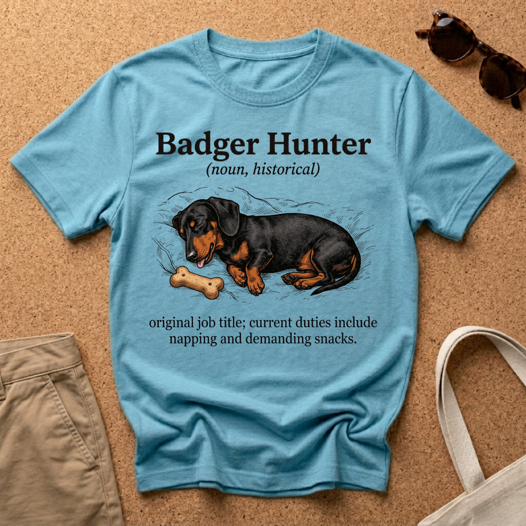Badger Hunter Noun T-Shirt