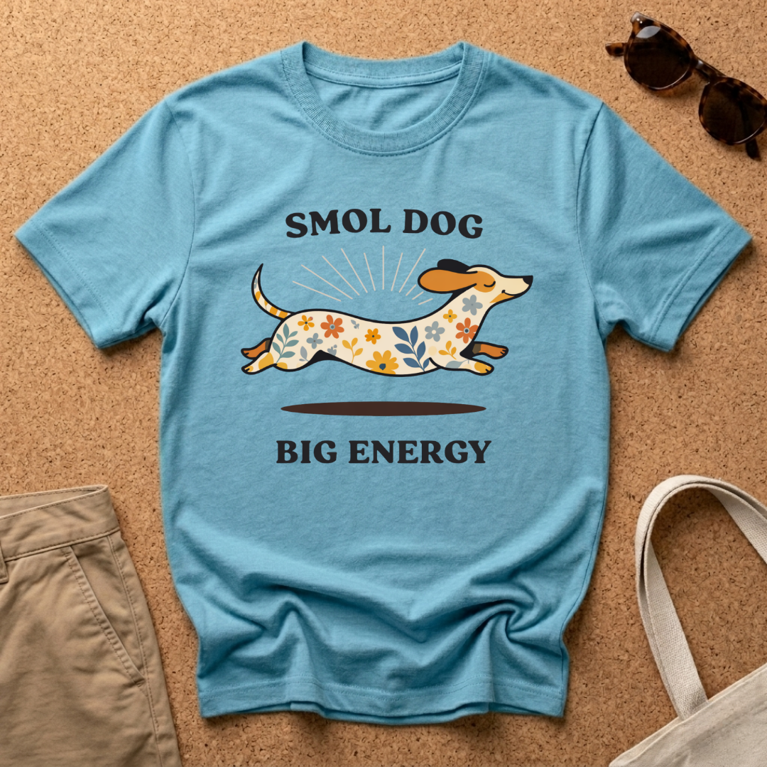 Smol Dog Big Energy V2 T-Shirt