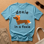 Doxie in a Foxie T-Shirt