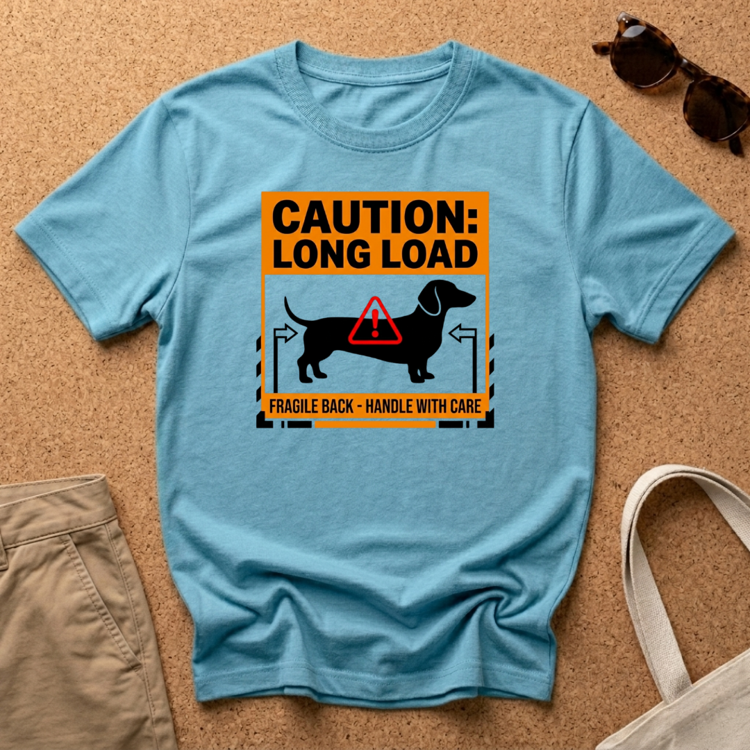 Caution Long Load T-Shirt