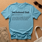 Dachshund Dad Translation T-Shirt