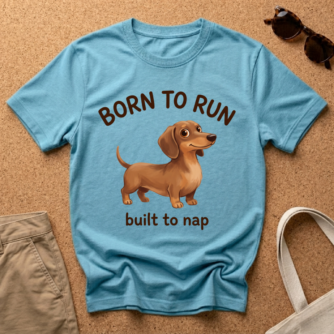 Built to Nap Dachshund T-Shirt