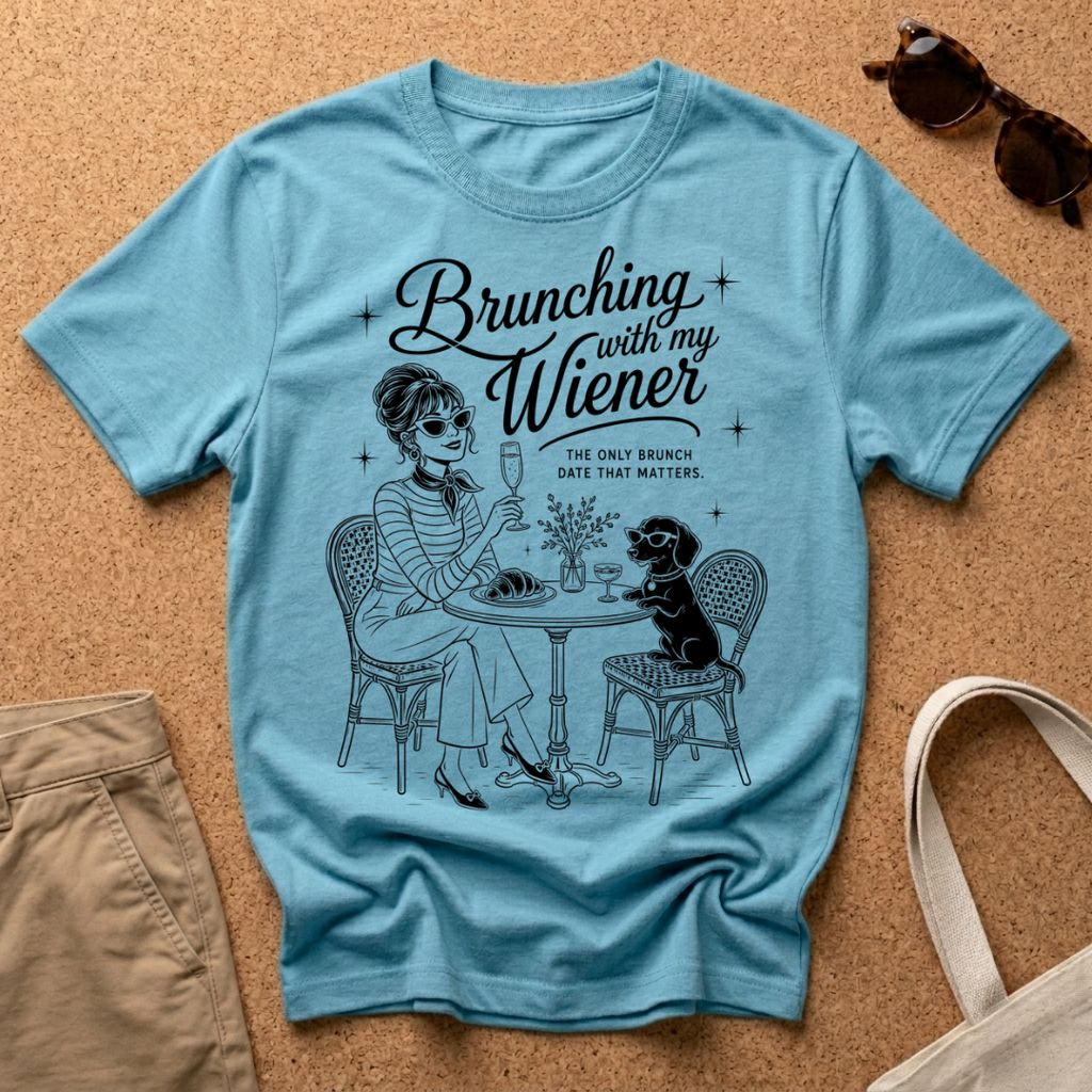 Brunching with my Wiener T-Shirt