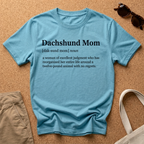 Dachshund Mom Translation T-Shirt