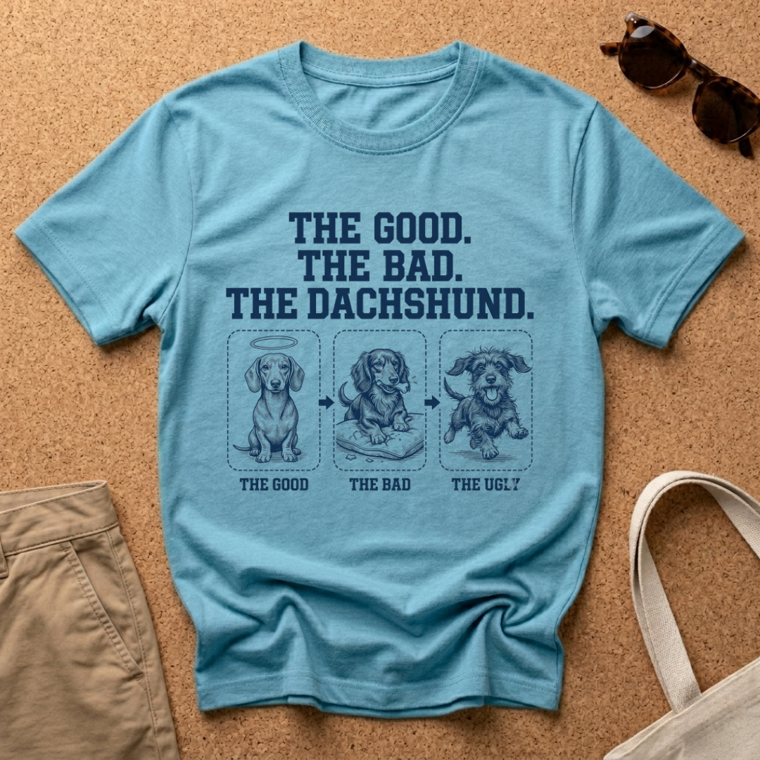 The Dachshund Trio T-Shirt