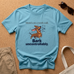 Cartoon Mom's On A Work Call T-Shirt