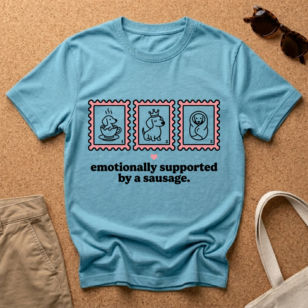 Emotionally Supported Stamps T-Shirt