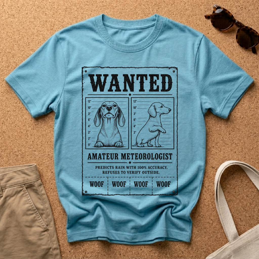 Wanted Dachshund T-Shirt