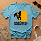 Orange Block Bark T-Shirt