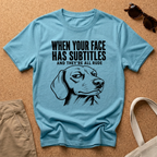 Subtitles Face T-Shirt