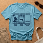 Dachshund Routine Strip T-Shirt