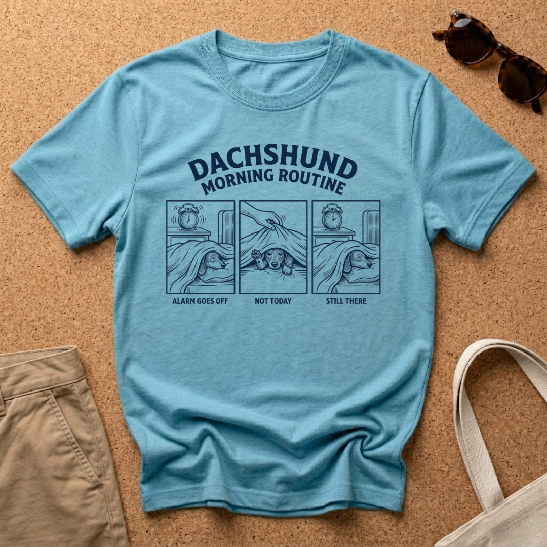 Dachshund Morning T-Shirt