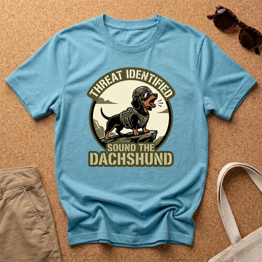 Sound The Dachshund Commando T-Shirt