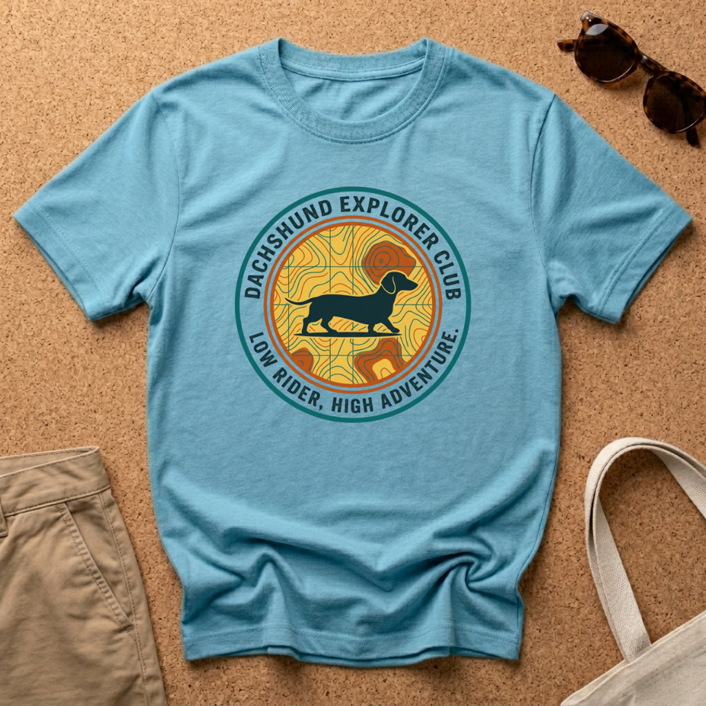 Dachshund Explorer Club T-Shirt
