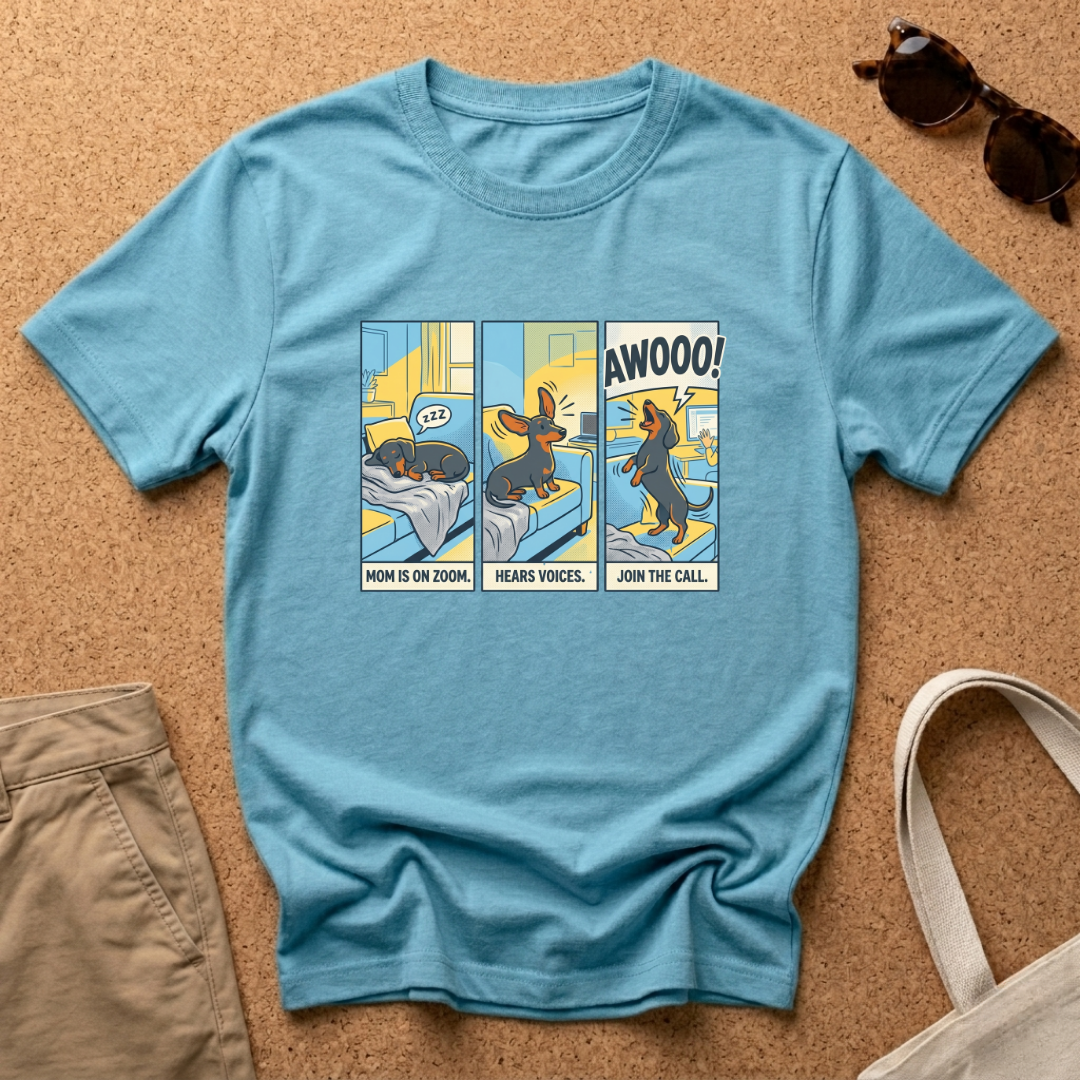 Join The Call Comic Strip T-Shirt