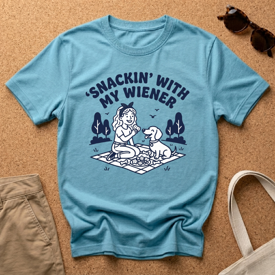 Snackin With My Wiener T-Shirt