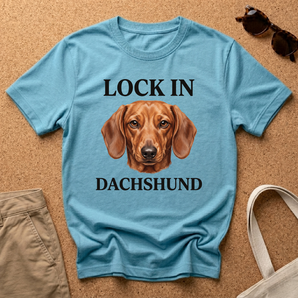 Lock In Dachshund T-Shirt