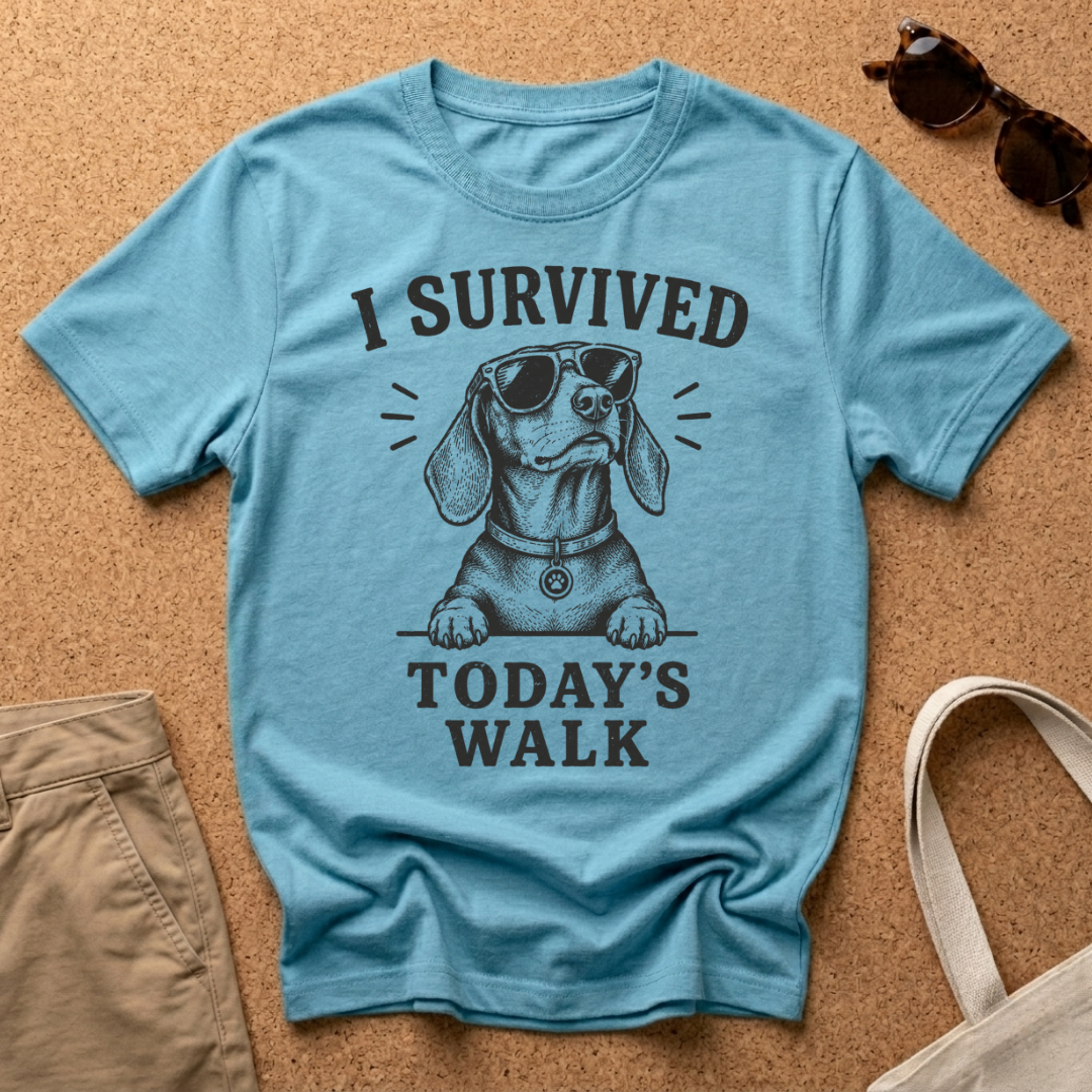 I Survived Today's Walk T-Shirt