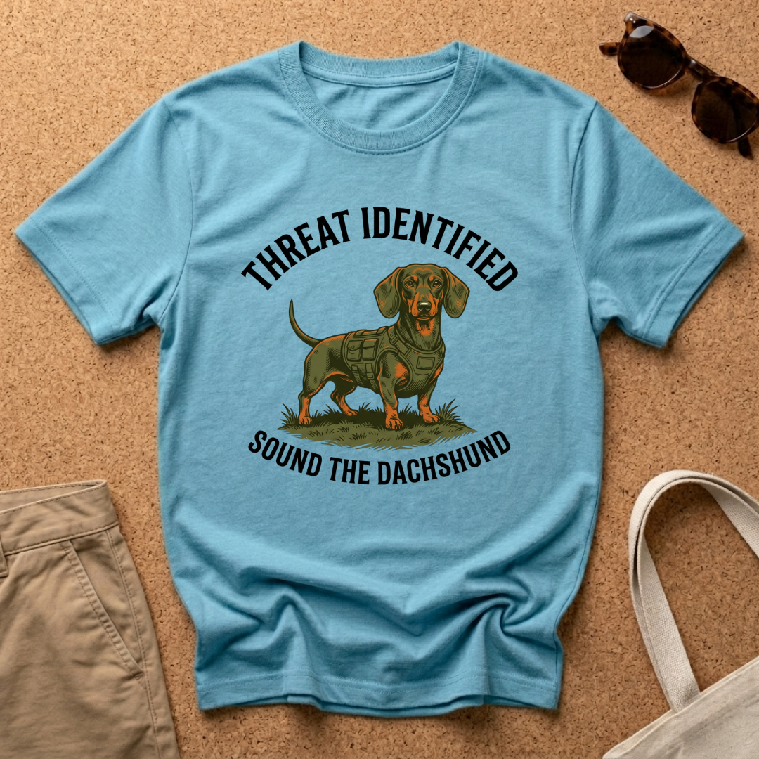 Threat Sound Dachshund T-Shirt
