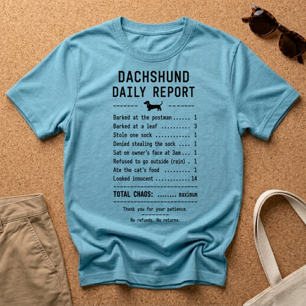 Dachshund Report T-Shirt