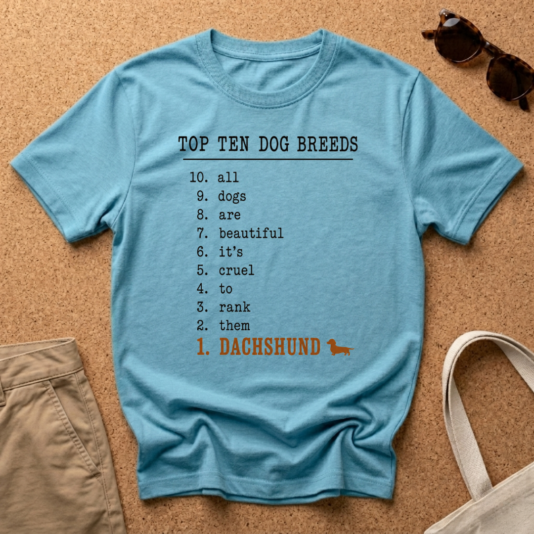 Dachshund Rank T-Shirt