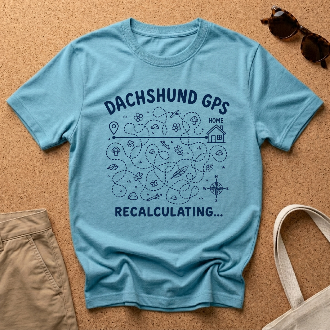Dachshund GPS T-Shirt