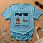 Wanted Naughty Sausage T-Shirt