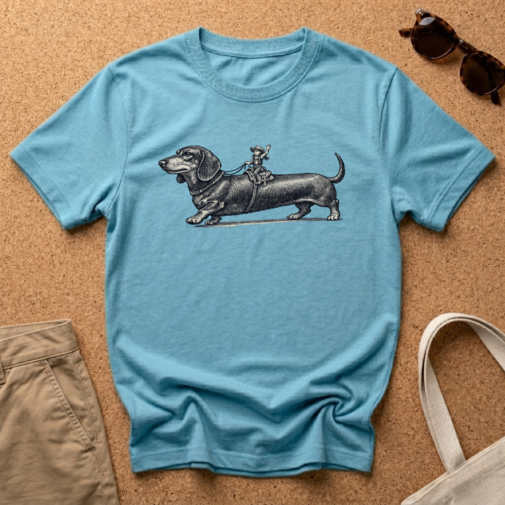 Yeehaw Dachshund T-Shirt