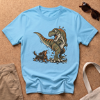 Dachshund Dino T-Shirt - Sky