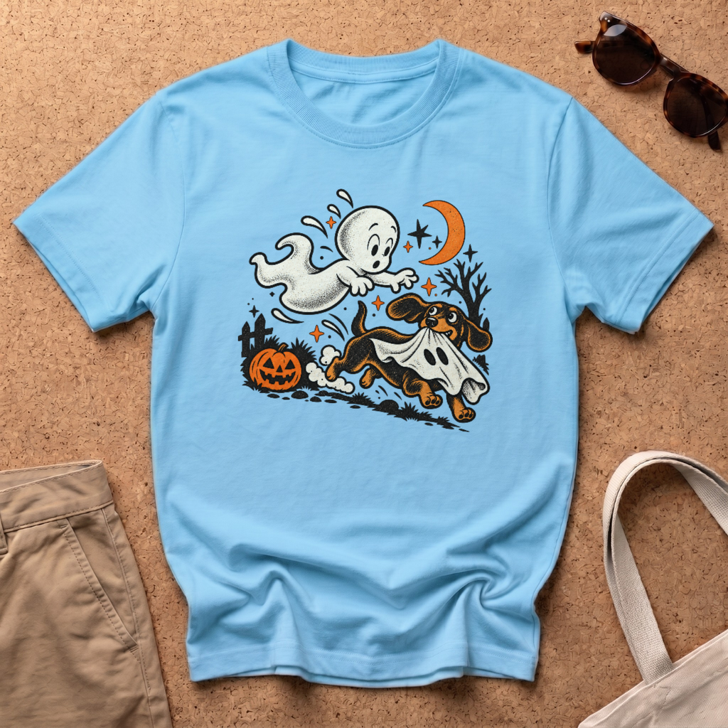 Ghost Chase T-Shirt - Sky