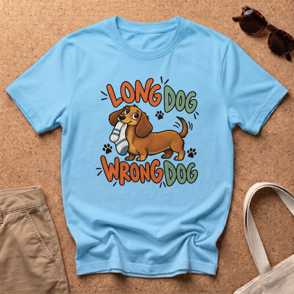 Wrong Dog T-Shirt - Sky