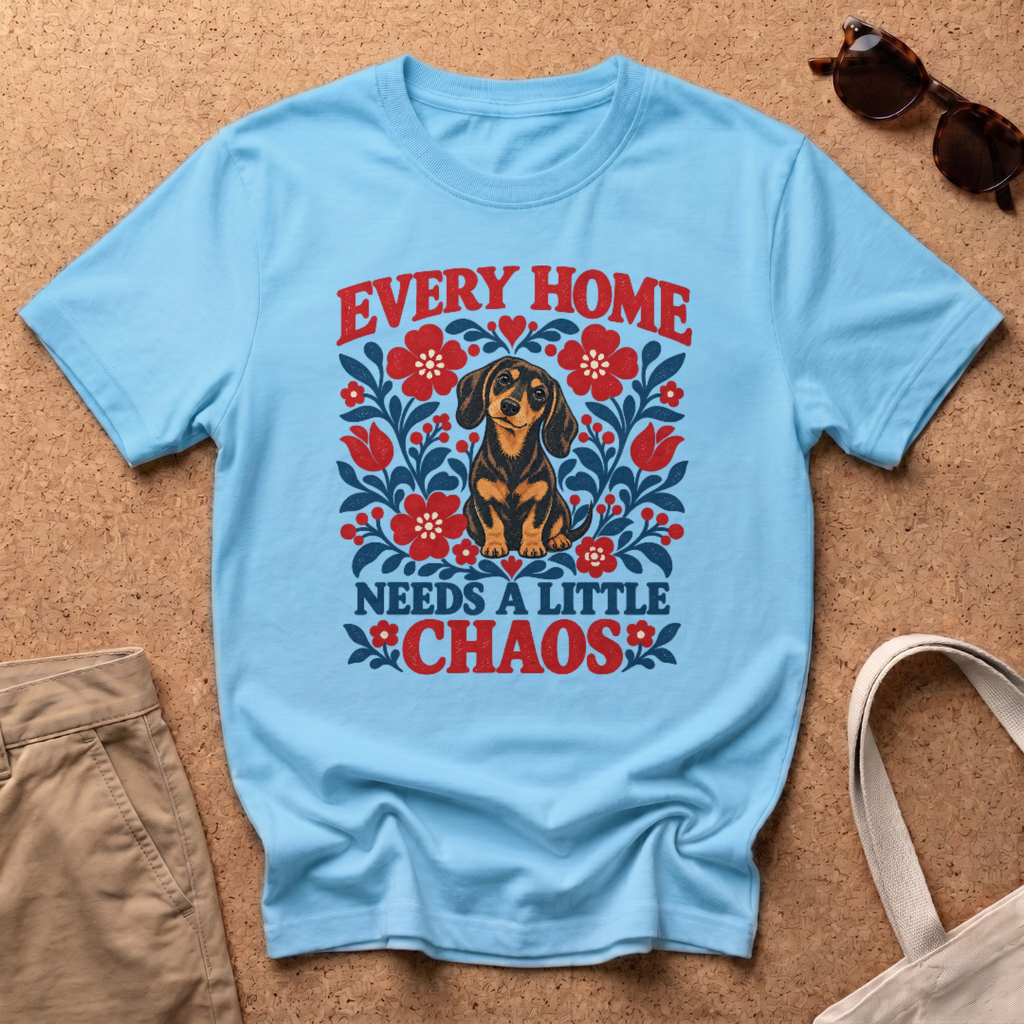 Every Home Chaos T-Shirt - Sky