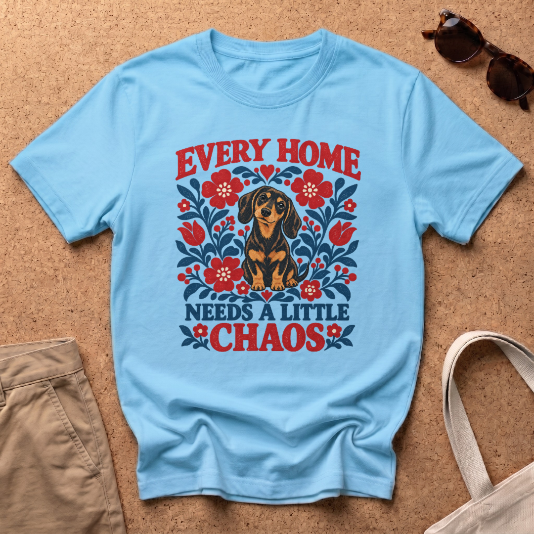 Every Home Chaos T-Shirt - Sky