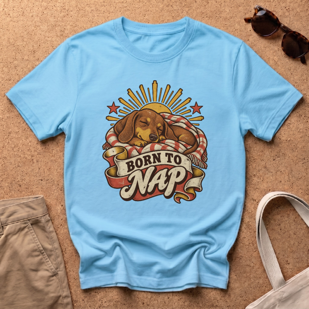 Born to Nap T-Shirt - Sky