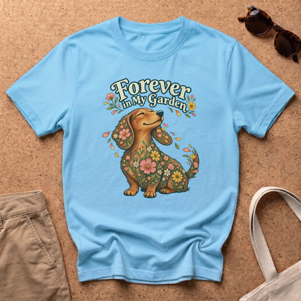 Forever Garden T-Shirt - Sky