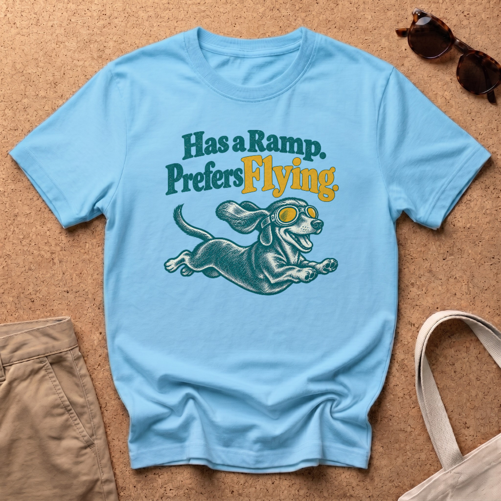 Prefer Flying T-Shirt - Sky