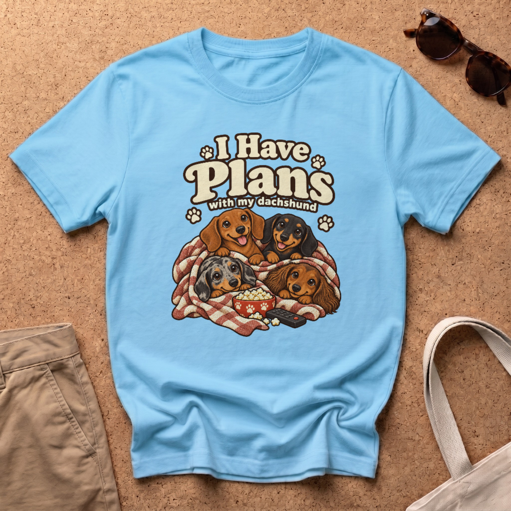 I Have Plans T-Shirt - Sky