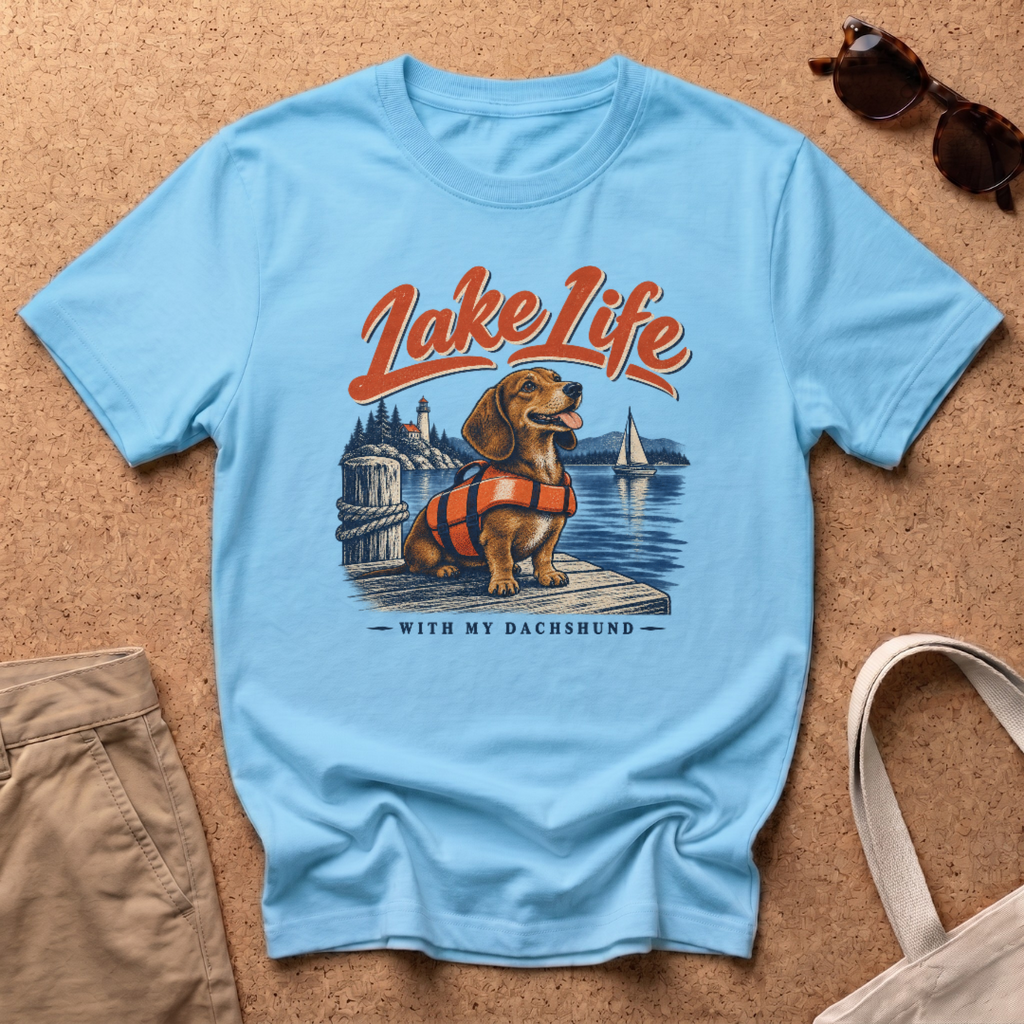 Lake Life T-Shirt - Sky