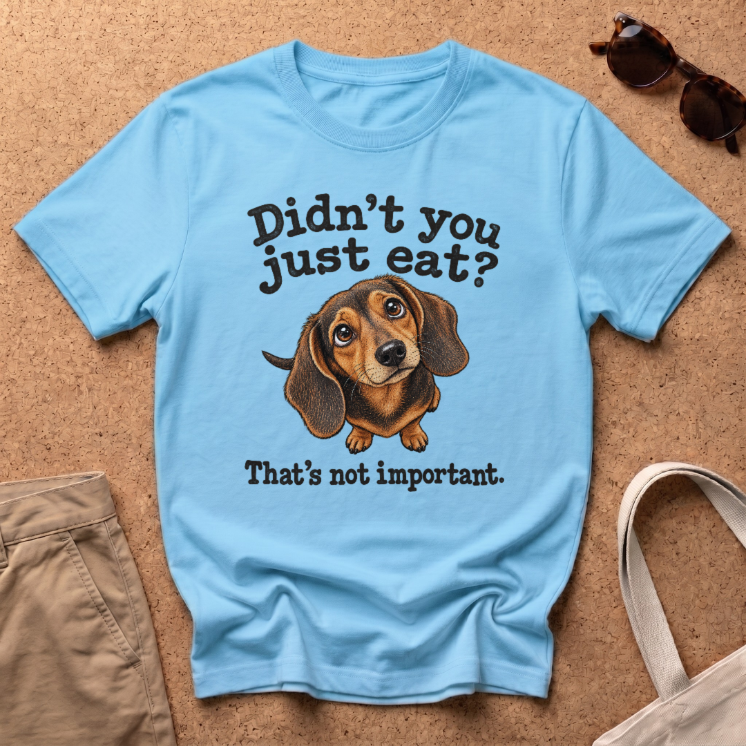 Not Important T-Shirt - Sky