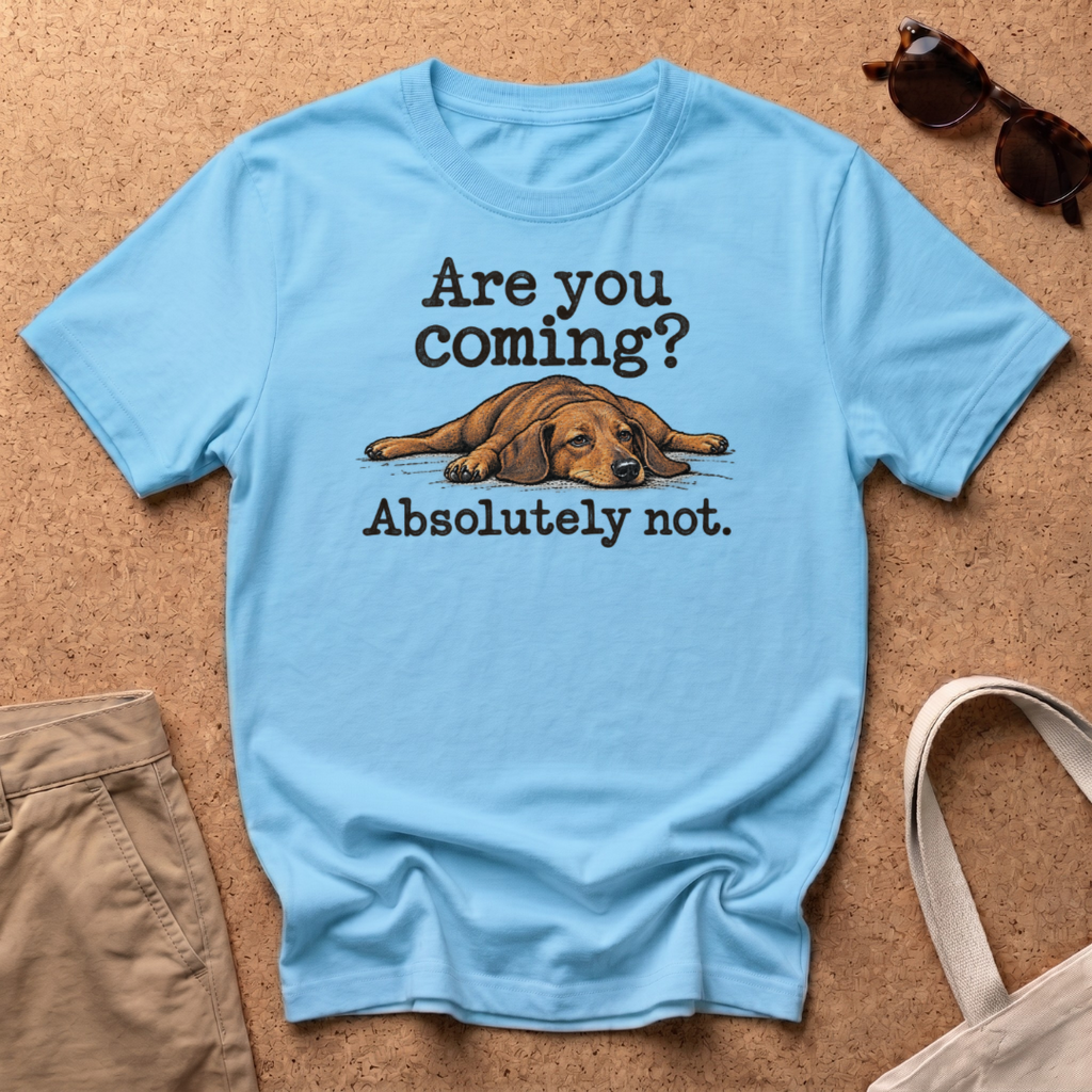 Are You Coming T-Shirt - Sky