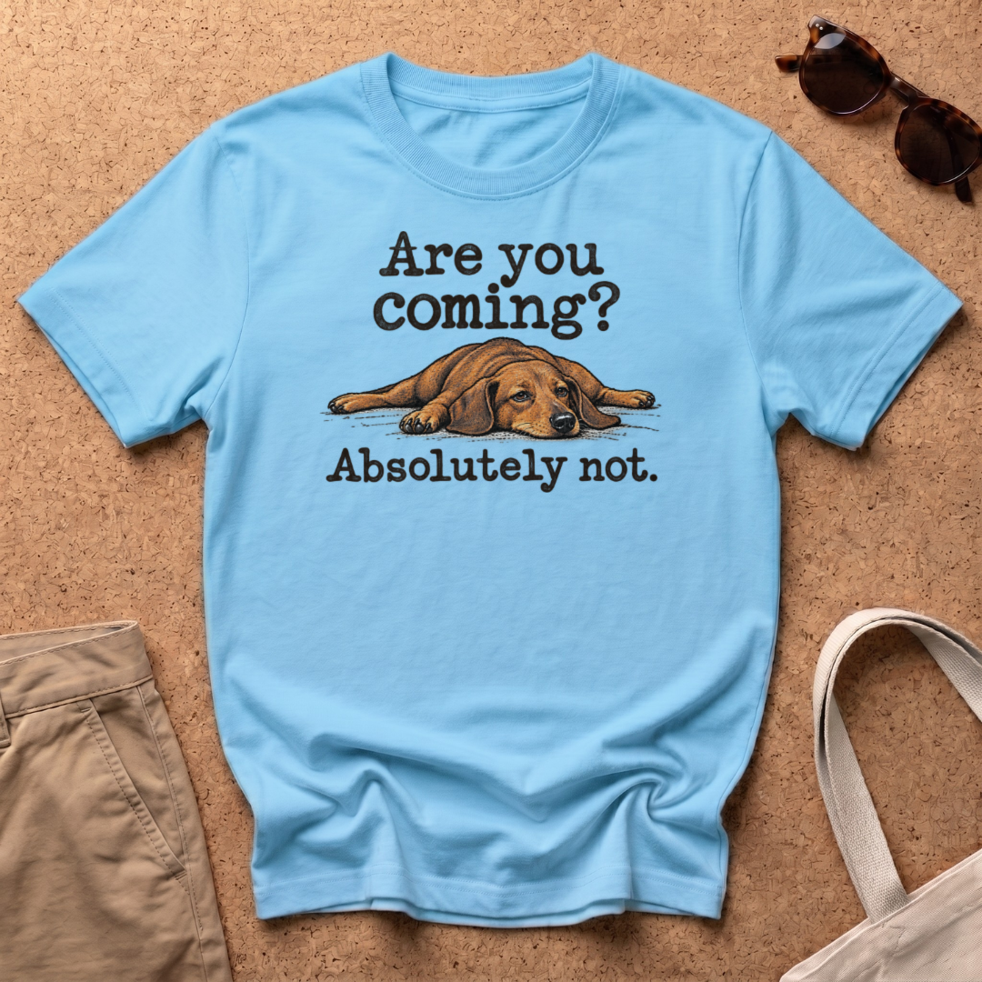 Are You Coming T-Shirt - Sky