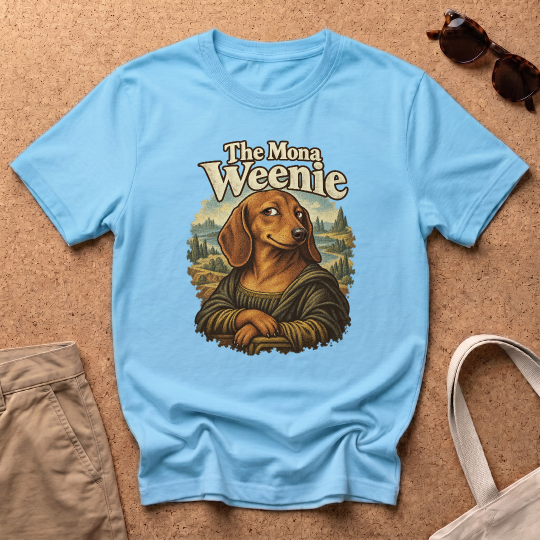 Mona Weenie T-Shirt - Sky