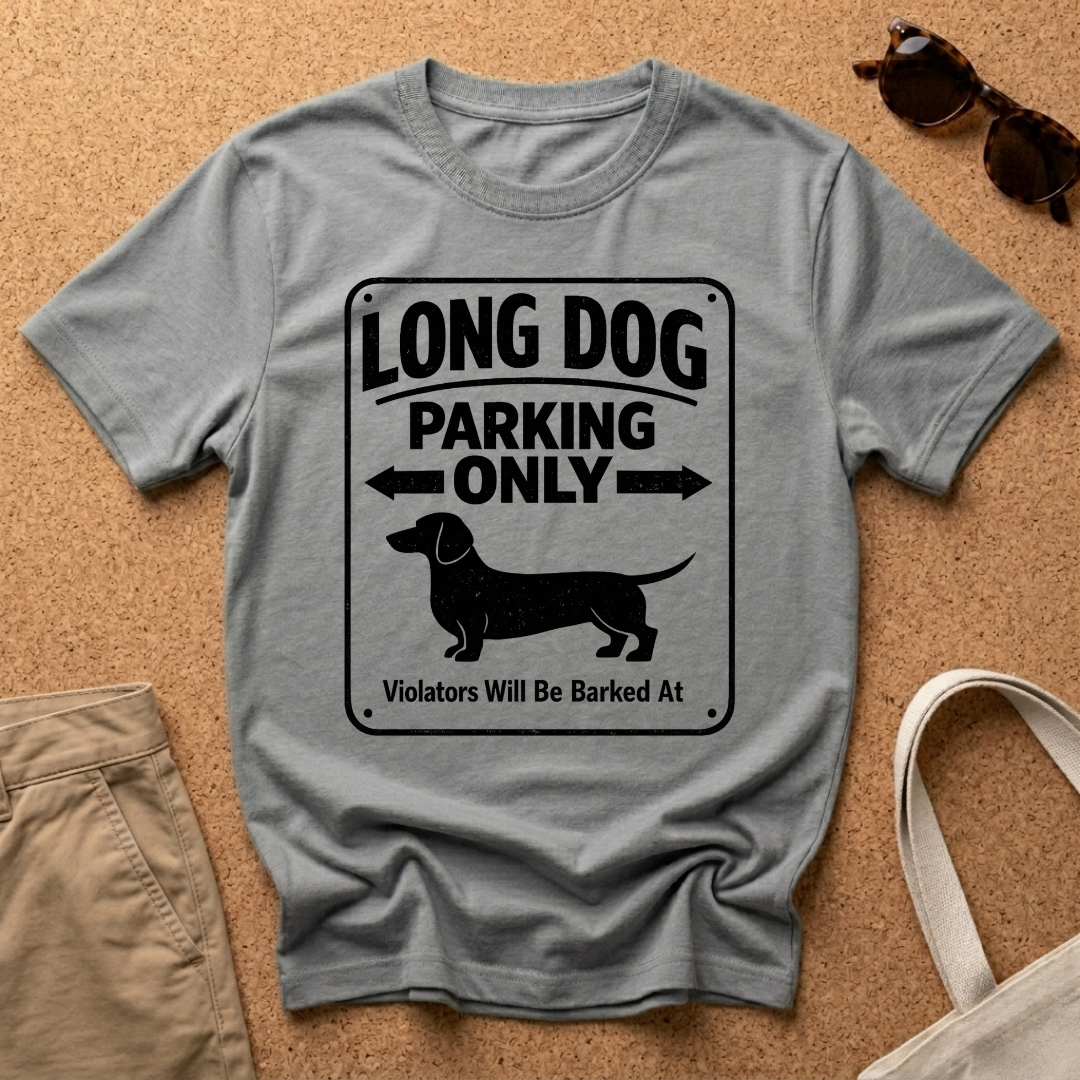 Long Dog Parking T-Shirt