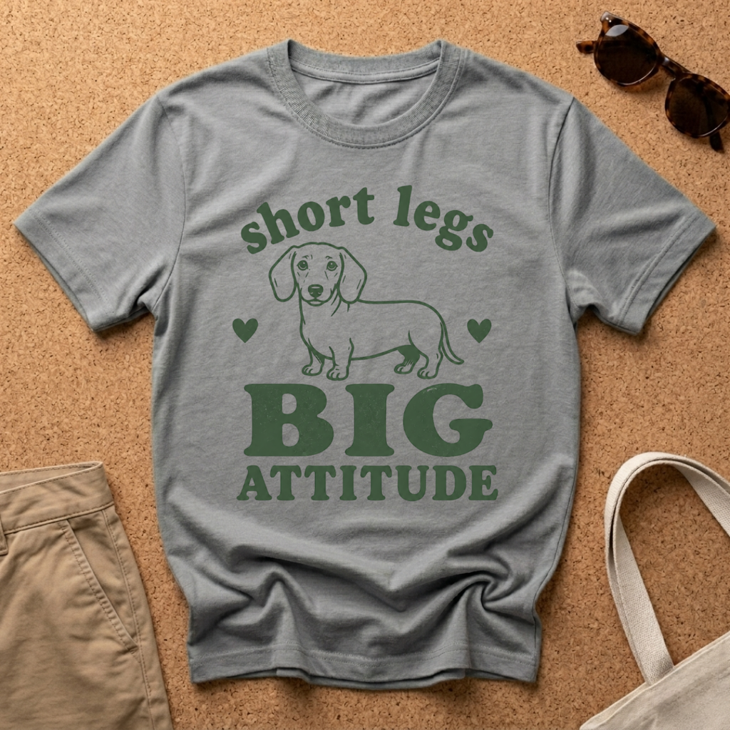 Short Leg Big Attitude T-Shirt