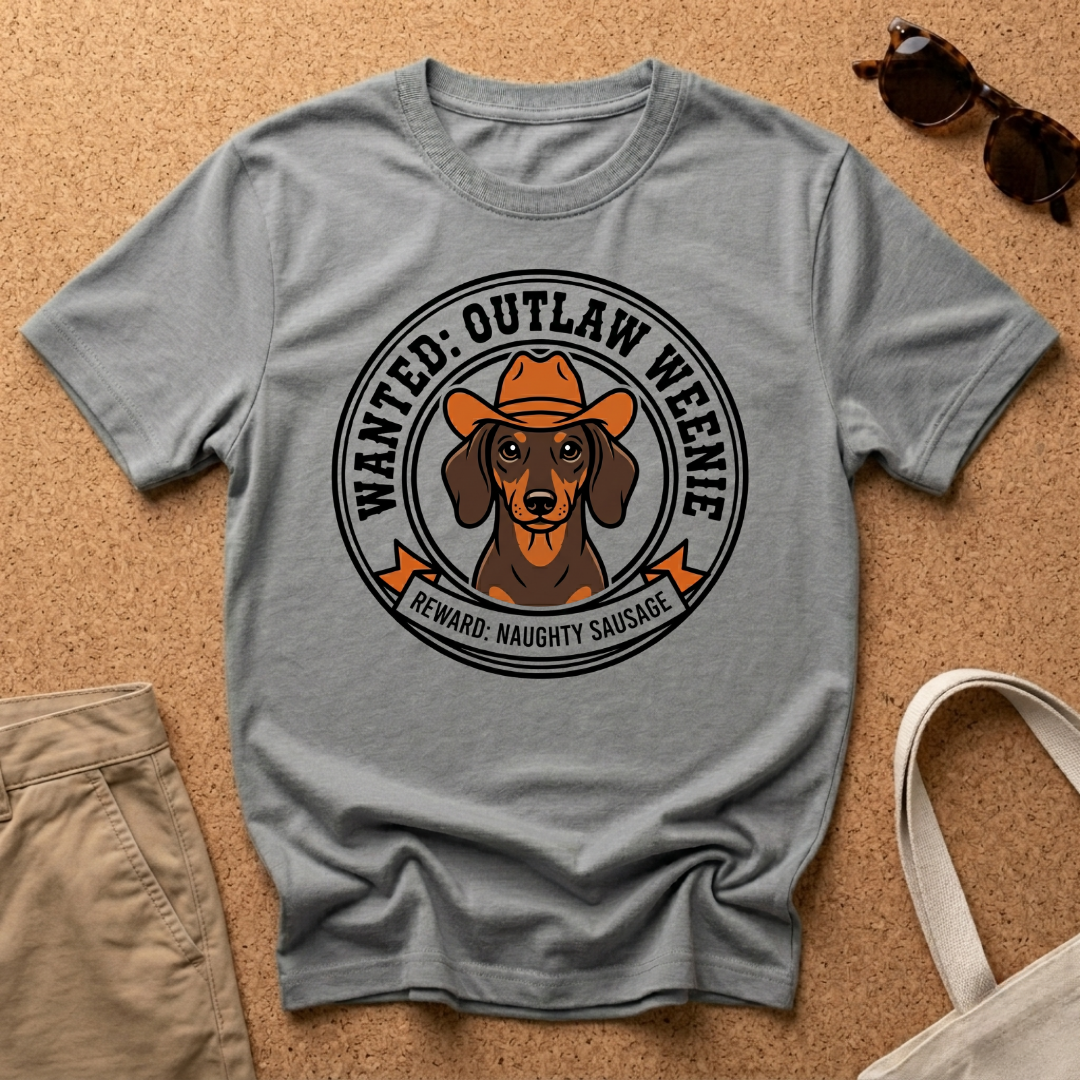 Wanted Outlaw Weenie T-Shirt