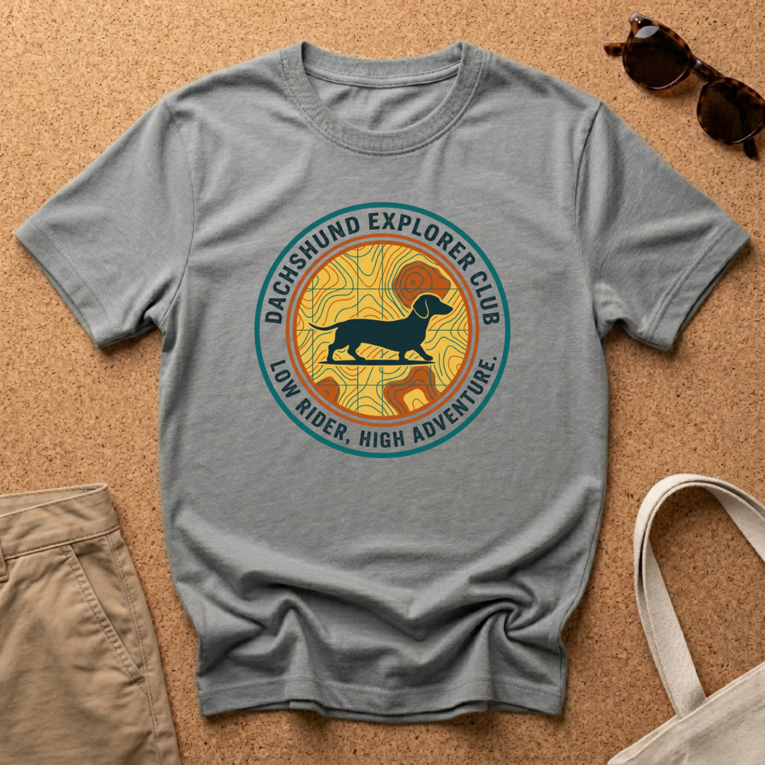 Dachshund Explorer Club T-Shirt