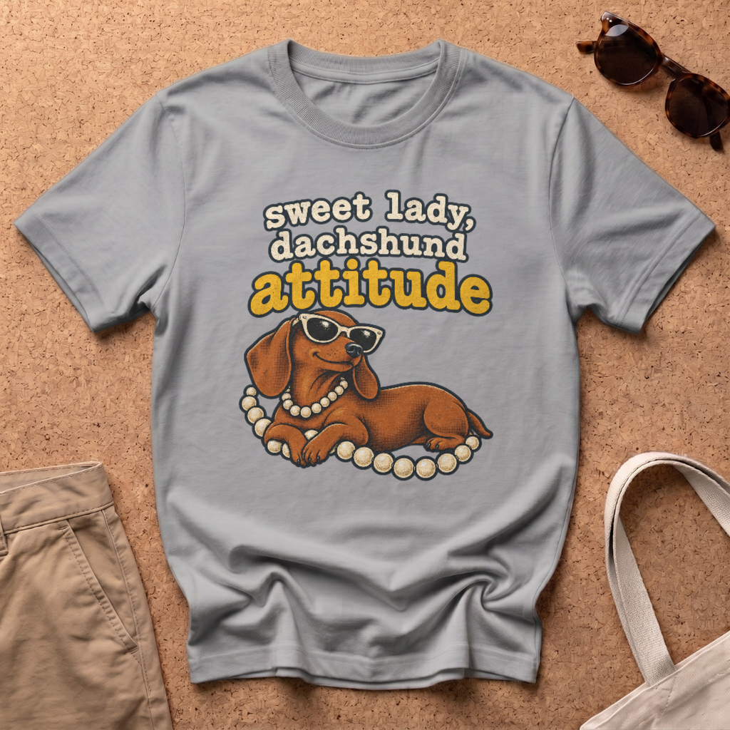 Sweet Lady T-Shirt - Sport Grey