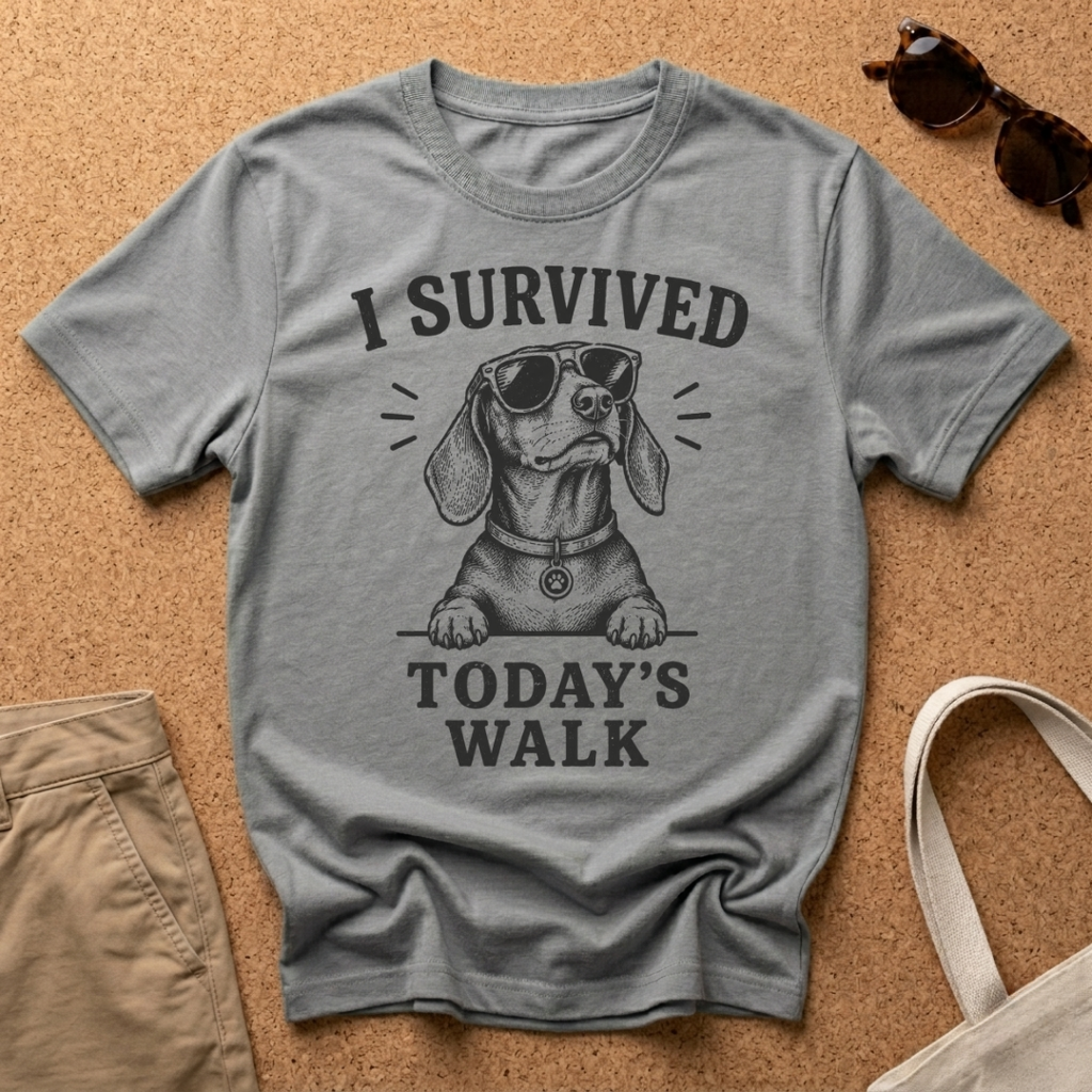 I Survived Today's Walk T-Shirt