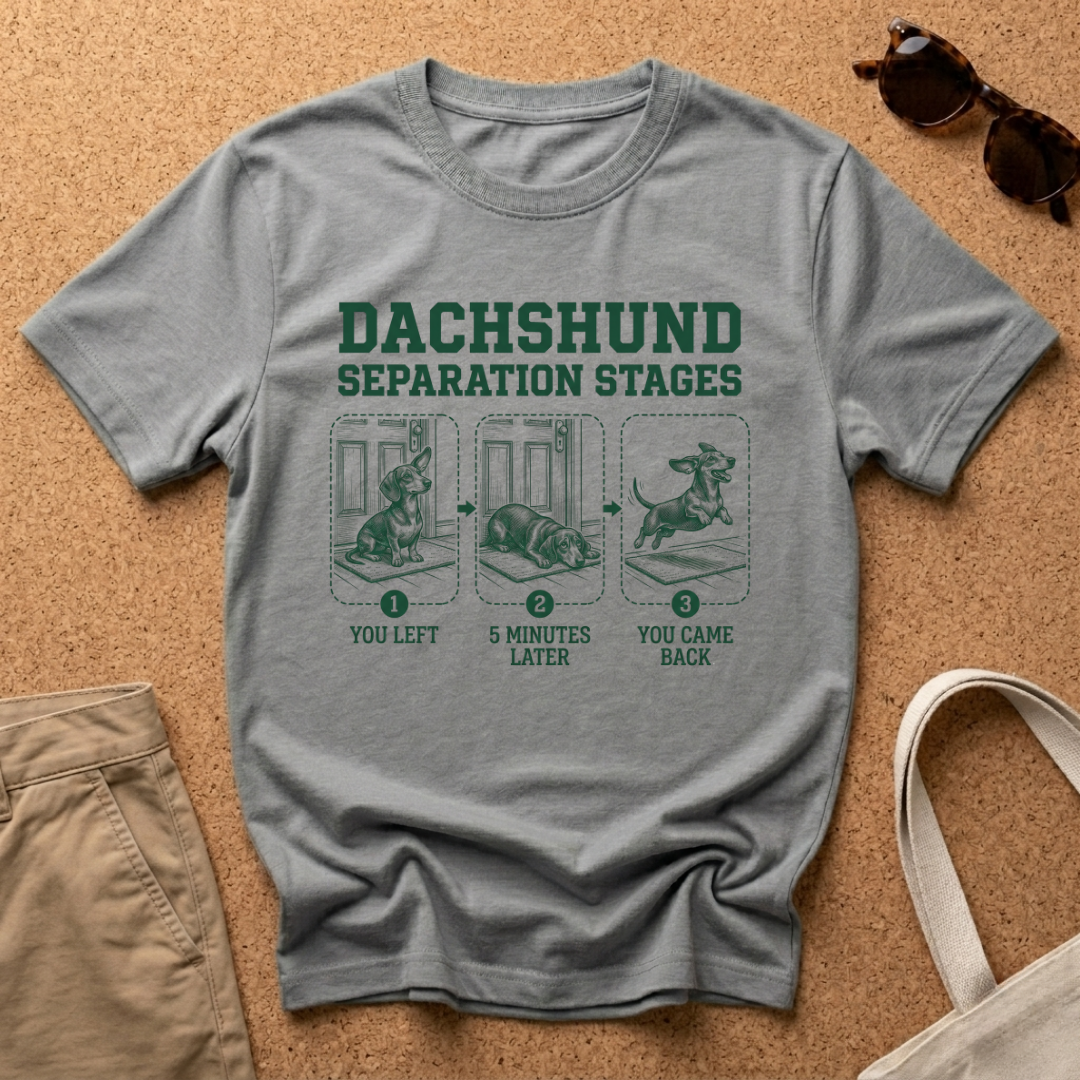 Dachshund Separation T-Shirt